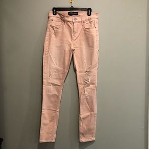 EXPRESS light pink jeans